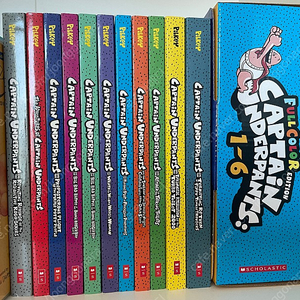 원서] captain underpants color edition 11권 셋트