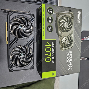 이엠텍 지포스 RTX 4070 STORM X Dual OC D6X 12GB