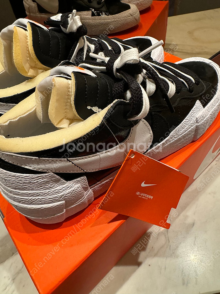 나이키 블레이저 로우 사카이 블랙 260 새상품--0