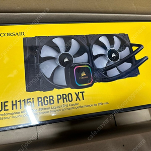 커세어 icue h115i rgb pro xt corsair 280 수냉 쿨러 미개봉 새제품 팝니다