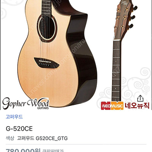 고퍼우드 g520ce 팝니다