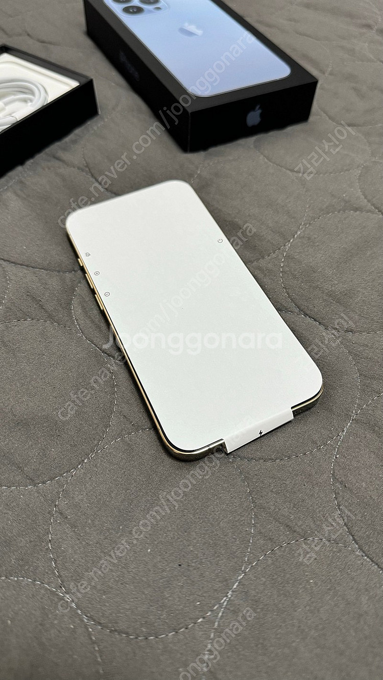 아이폰13 프로 골드 512GB 리퍼 미사용 / 보증기...--0