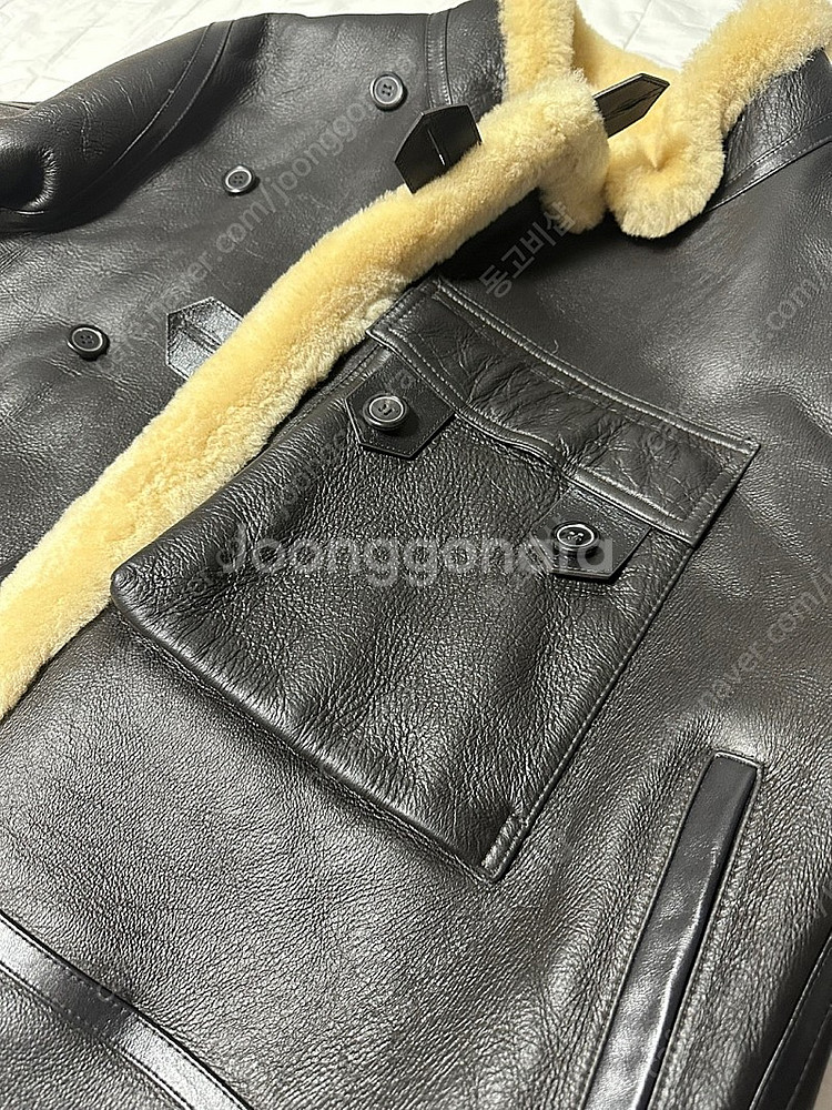 이스트로그 시어링 모터사이클 점퍼 무스탕--4