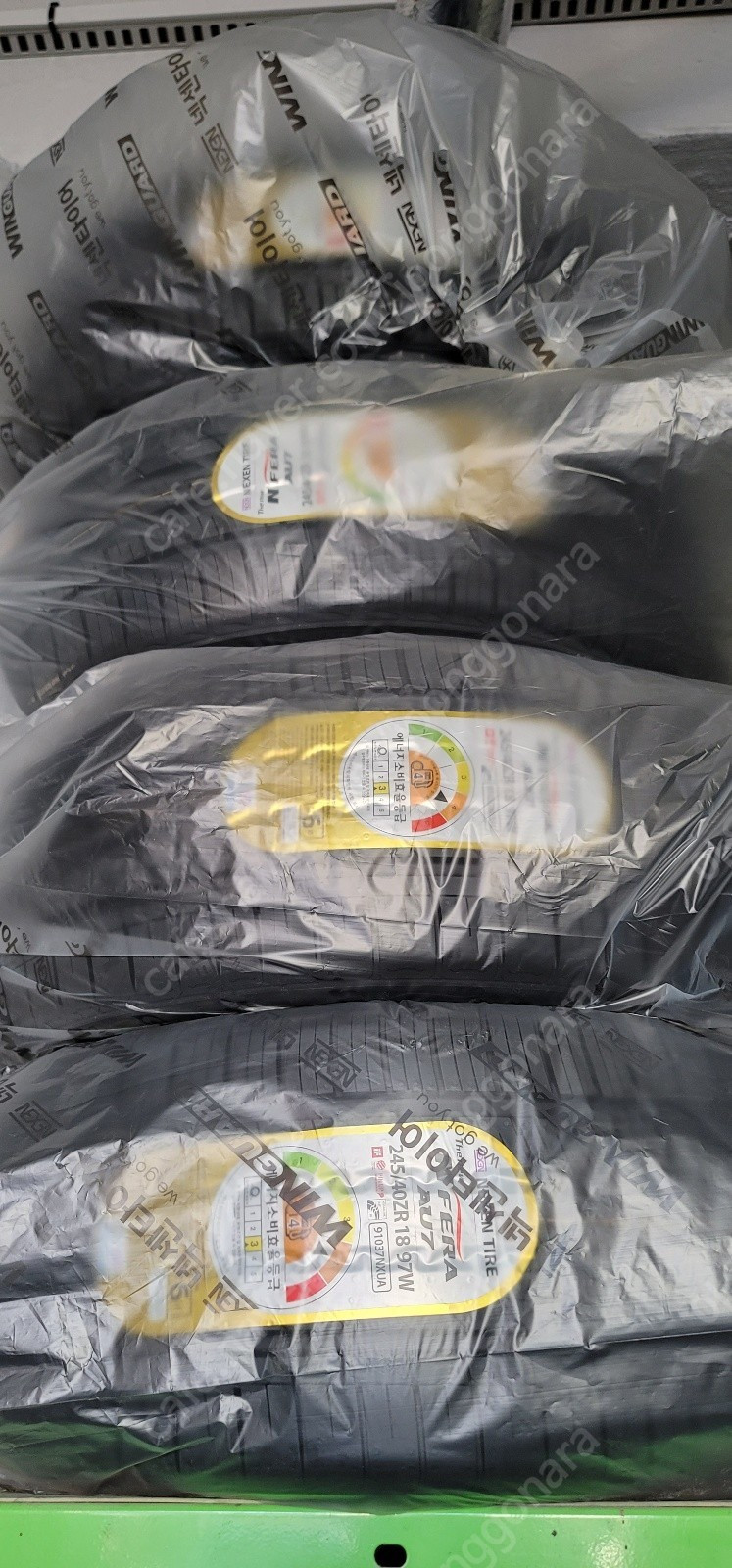넥센타이어 엔페라 AU7 흡음재 245/40R18 97W 4개 팝니다 이미지