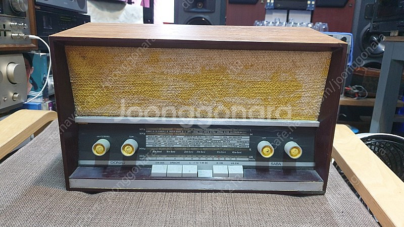 사바 진공관 라디오 Donau 15--0