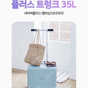 네이버 로우로우 캐리어 트렁크 35L