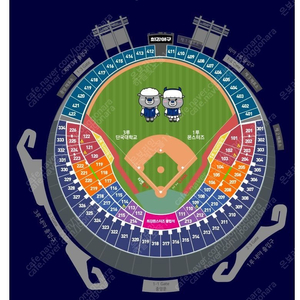 [ 최강야구 11/19일 외야지정석(시야방해) 402블록 1자리 양도]