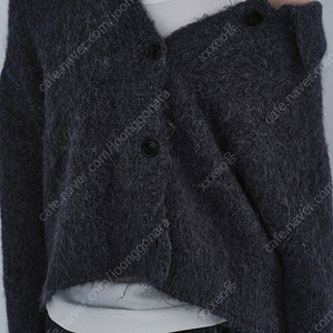 낫띵에브리띵 hairy knit cardigan