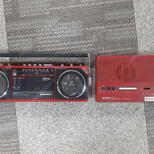 골드스타 세트 TSR-651 카세트라디오 RKD-314 라디오