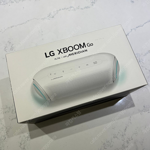 LG 엑스붐고 메리디안 PL7W 화이트 블루투스 스피커 1~2개 팝니다. XBOOM Go