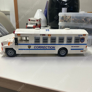 레고 커스텀 브릭디자이너 제품 경찰 버스 판매
