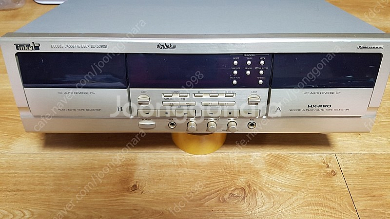 더블 카세트 테크 플레이어 인켈 DD5080G 판매합니...--1
