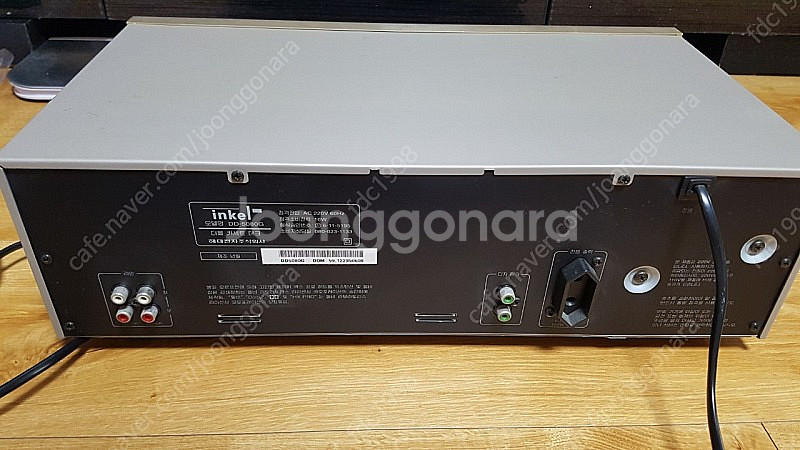더블 카세트 테크 플레이어 인켈 DD5080G 판매합니...--4