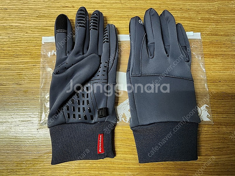 (19)(자전거/바이크/킥보드/아웃도어)긴장갑 XL사이즈 2켤레(가을용~겨울용)--6