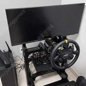[레이싱휠] MOZA R16 DD베이스 + RS V2 핸들 + CRP 페달 DD 세트 판매합니다