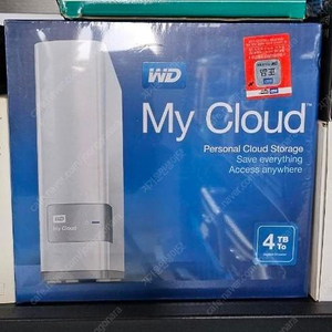 미개봉 WD My cloud (마이 클라우드) 4TB S급