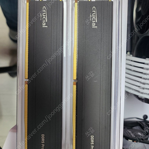 크루셜 DDR5 16GX2개 판매해요.