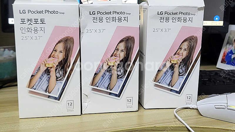 LG포켓포토 인화용지 엘지 포겟포토 인화용지--0