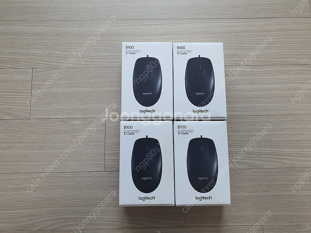 (미개봉) 로지텍 B100 Optical Mouse 정...--0