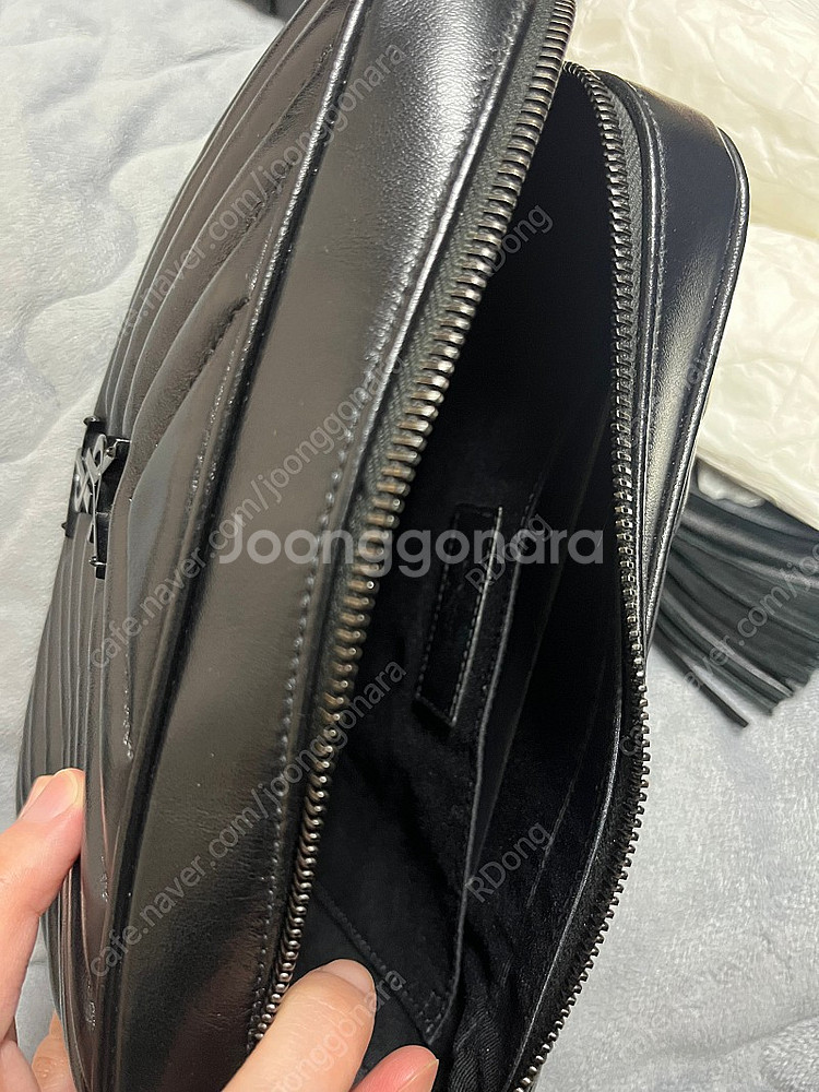 생로랑 루 카메라백 흑장--8