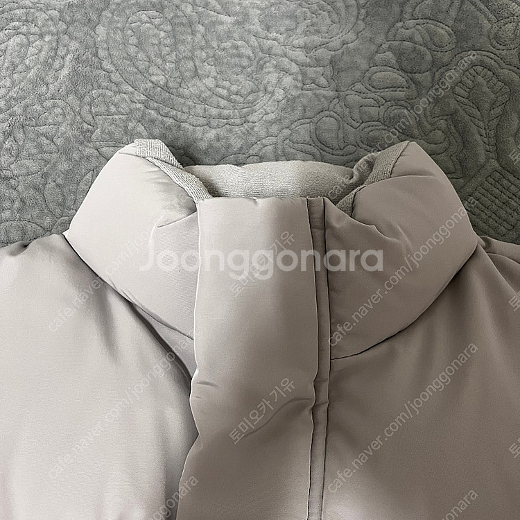 [m] 집시 마스터 구스다운 숏패딩 그레이--2