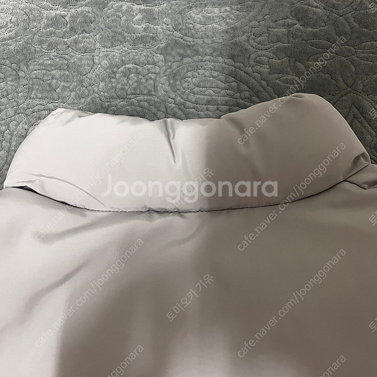 [m] 집시 마스터 구스다운 숏패딩 그레이--3