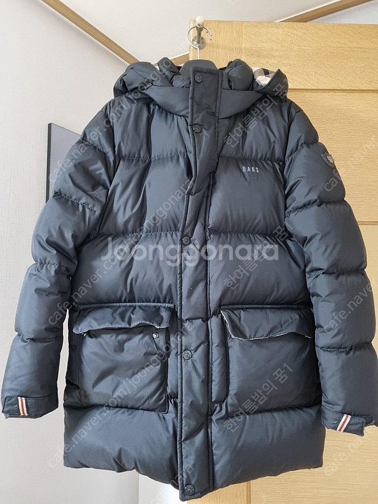 닥스키즈 블랙 컬러 구스 다운 패딩--0