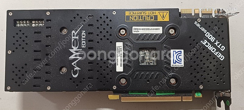 GALAX GeForce GTX970 4GB 단품 팝니...--1