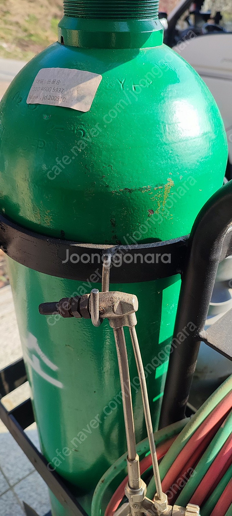 산소절단 세트 산소통 Lpg 토치 구르마--5