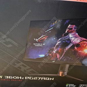 ROG Swift 360Hz PG27AQN 27인치 미개봉 새상품 판매합니다.