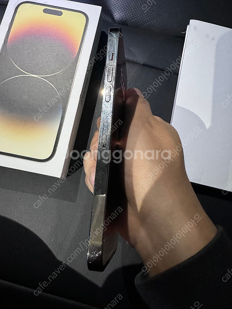 아이폰14프로맥스 128gb 골드 판매합니다.(애플케어...--1