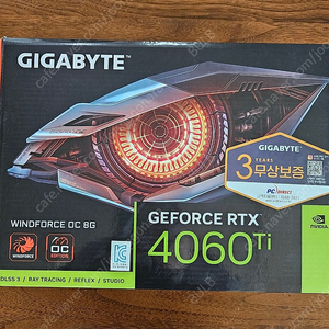 지포스 RTX 4060Ti WINDFORCE (미개봉)