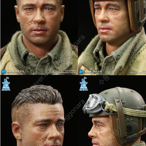 DID (디드)- 퓨리 1/12 Palm Hero Series - 2nd Armored Division Hell On Wheels - SSGT Donald (XA80019)