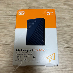 WD MYPASSPORT 5TB ( 마이패스포트 5테라) 미개봉판매합니다