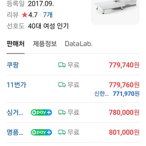 미싱 싱거 7640 팔아요