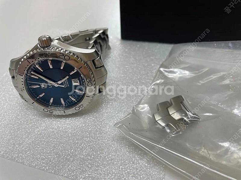 태그호이어 구형 링크 청판 42mm(wj201c)--5