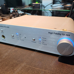 Toany TD-384 384khz DAC(헤드폰 앰프) + 애플리모컨