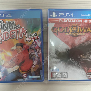 PS4 파이널벤데타+갓오브워3 PS2 테니스의 왕자2편 팝니다.