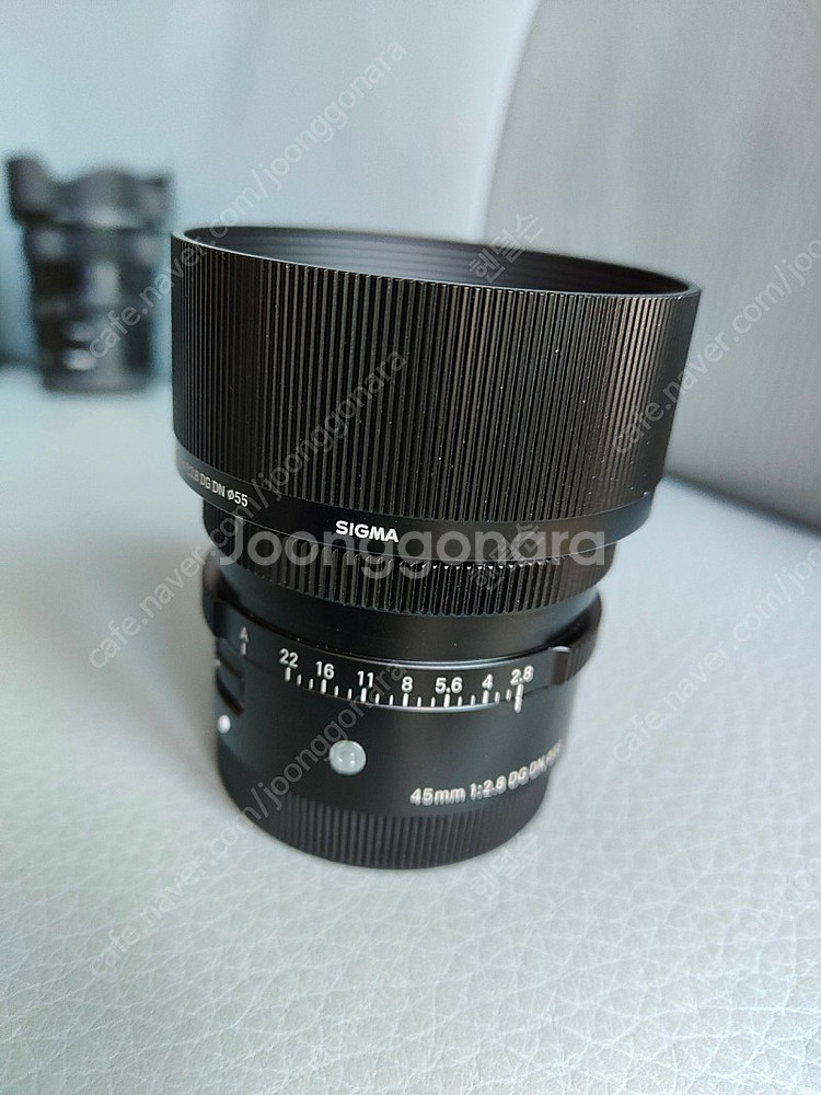 시그마45mm 2.8 소니fe렌즈--0