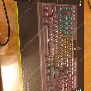 커세어 k70 rgb tkl 스피드축 키보드