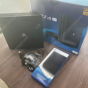Ps4 Pro 플스4 프로 1TB 판매합니다(풀박스, 타이틀 등)