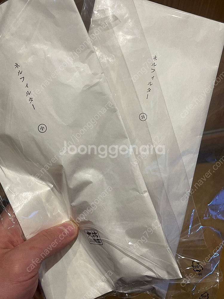 융드립 플란넬필터 핸드드립 융필터--3