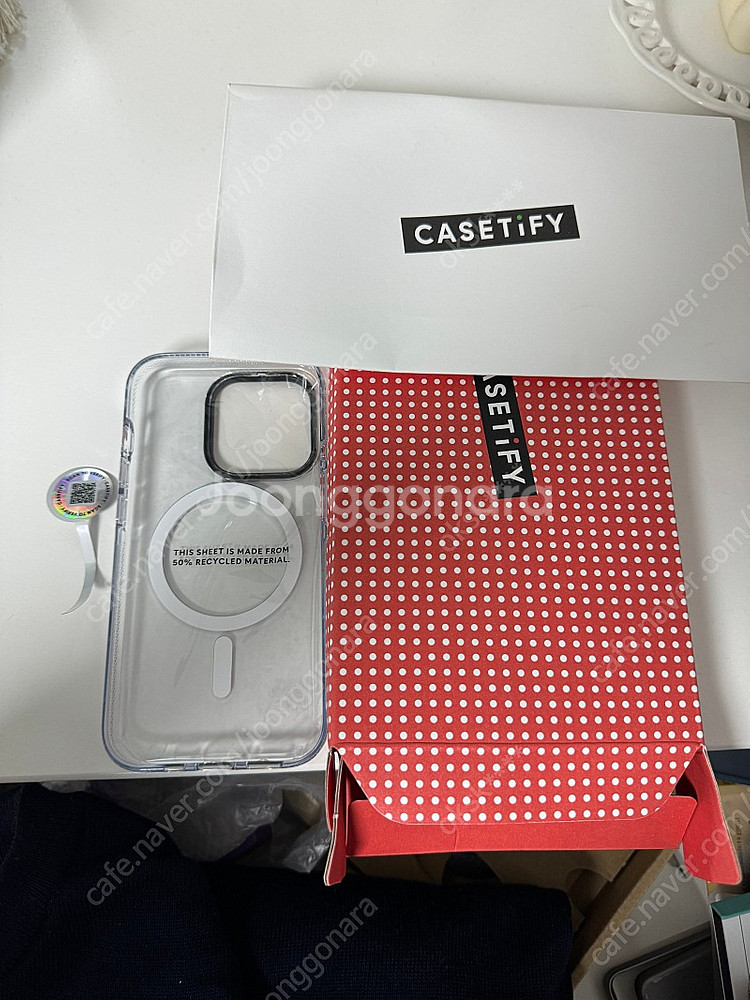 아이폰 15 프로 케이스티파이 클리어케이스--0