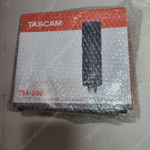 (정가35만)타스캠 TM-280 콘덴서 마이크 알루미늄 가방 패키지 미개봉