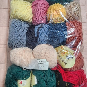 소프트 퍼피 실 등등 뜨개실