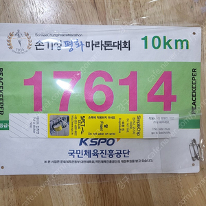 손기정 마라톤 10km 양도합니다