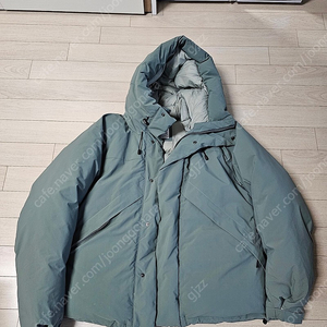 대장패딩 유니폼브릿지 utility mountain down parka grey 라지 L