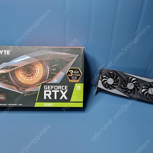 [판매] RTX3070 TI 기가바이트 갤럭시 이엠텍 (게이밍 EX 블랙몬스터) 판매