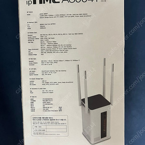 Iptime a8004t 인타넷ㅊ겅유기 팝니다