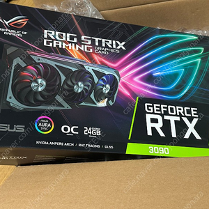 ASUS ROG STRIX RTX 3090 24G 판매합니다